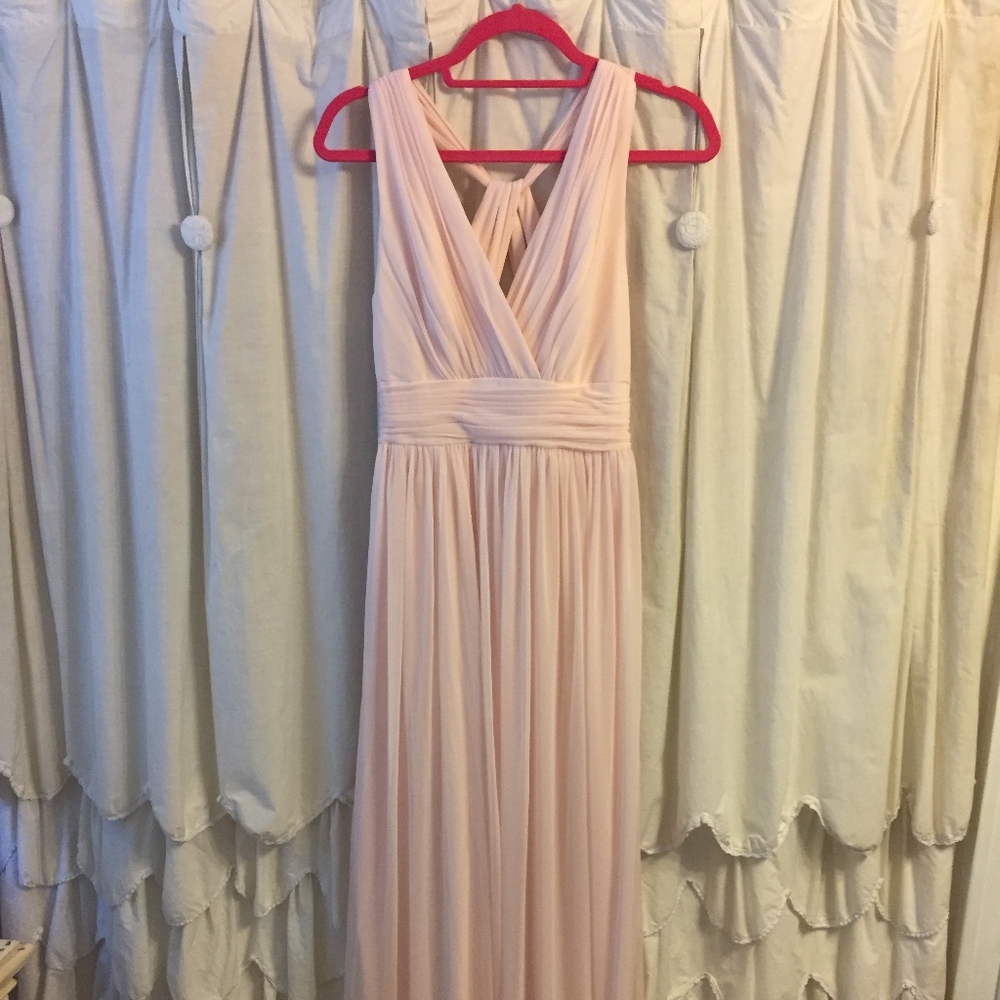 Pink Bridesmaid Dress - Picture 1 of 4